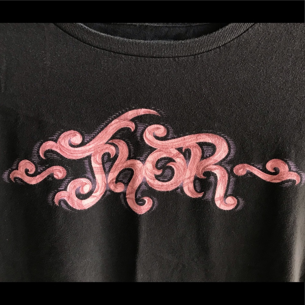 Thor MX Black Logo T-shirt Juniors XL Motocross